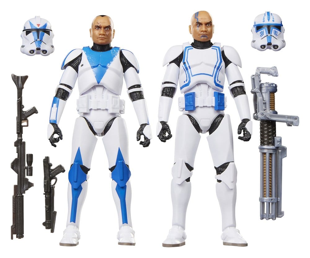 Star Wars: The Clone Wars Black Series Actionfiguren 2er-Pack Clone Troopers Dogma & Hardcase 15 cm