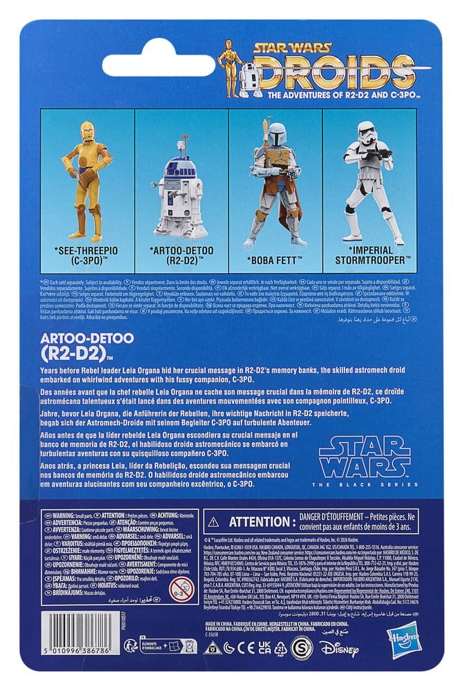 Star Wars: Droids Black Series Actionfigur Artoo-Detoo (R2-D2) 15 cm
