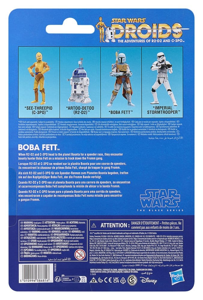 Star Wars: Droids Black Series Actionfigur Boba Fett 15 cm