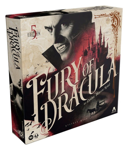 Fury of Dracula Brettspiel 5. Edition *Deutsche Version*