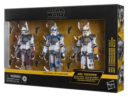 Star Wars: The Clone Wars Black Series Actionfiguren 3er-Pack ARC Trooper Havoc, Colt & Blitz 15 cm