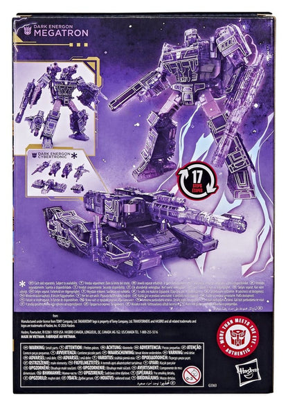 Transformers Age of the Primes Voyager Class Actionfigur Dark Energon Megatron 17 cm