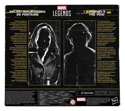 Thunderbolts Marvel Legends Actionfiguren 2er-Pack Valentina Allegra de Fontaine & Marvel's The Void 15 cm