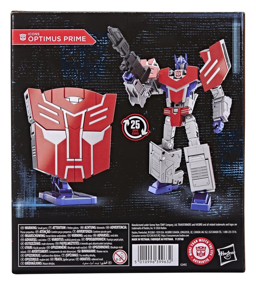 Transformers Icons Voyager Class Actionfigur Optimus Prime 17 cm
