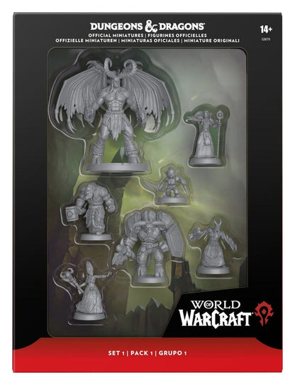 Dungeons & Dragons x World of Warcraft Miniaturen Set 1