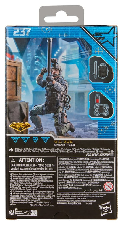 G.I. Joe Classified Series Actionfigur Night Force Sneak Peek 15 cm
