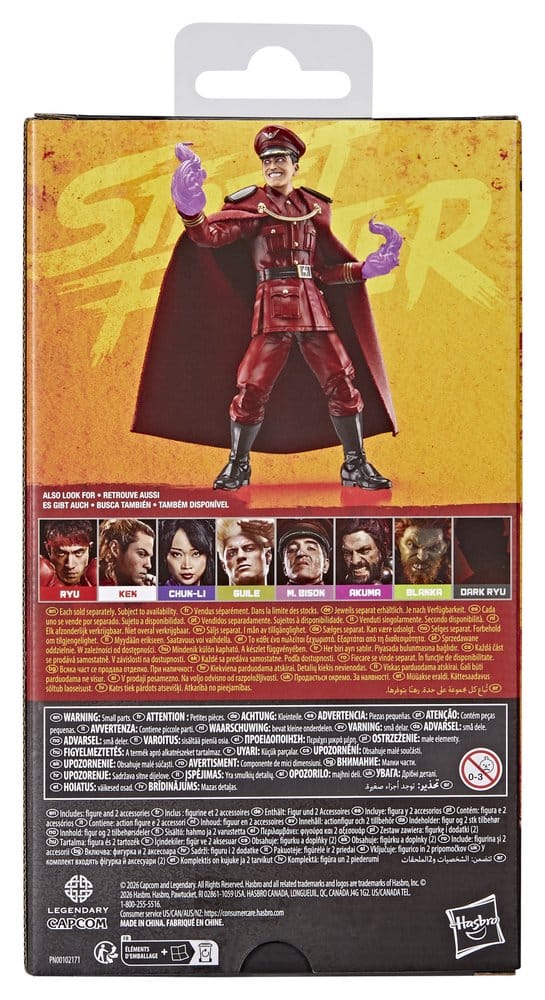 Street Fighter Actionfigur M. Bison 15 cm