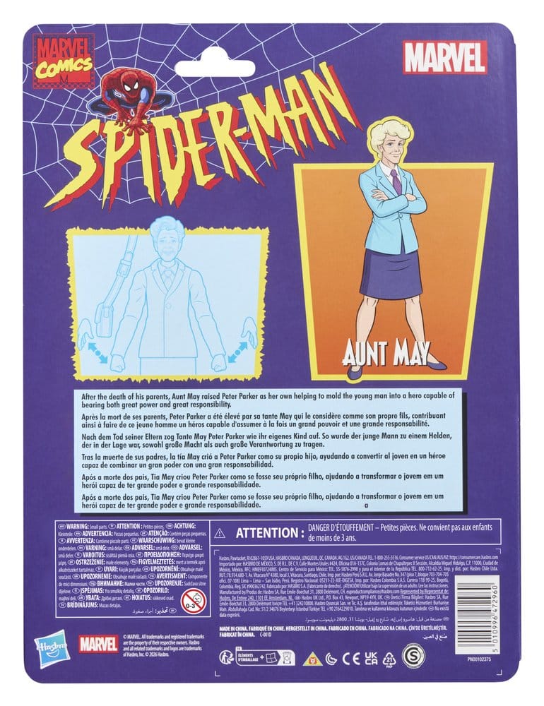 Spider-Man Marvel Legends Actionfigur Aunt May 15 cm