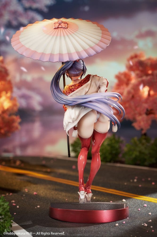 Original Character Miko Shoujo PVC Figur 1/7 Miko Race Queen Ver. 33 cm