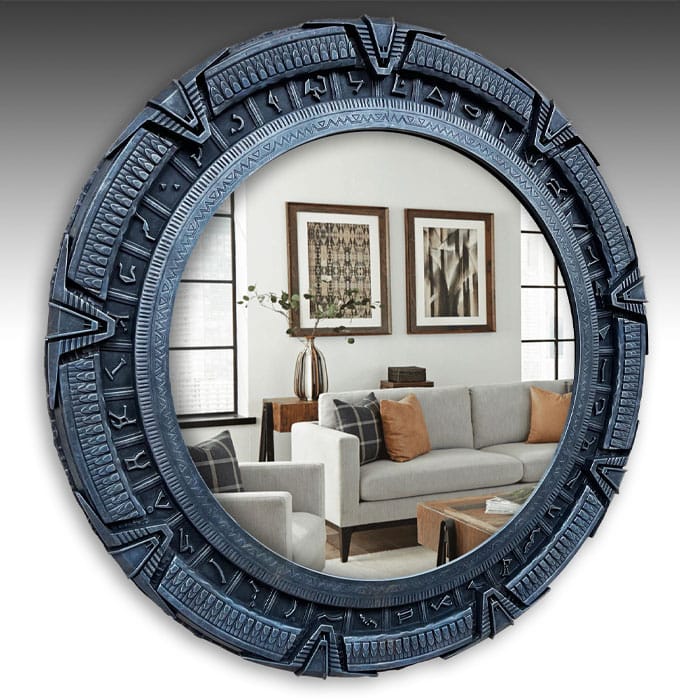 Stargate Wand-Spiegel 50 cm