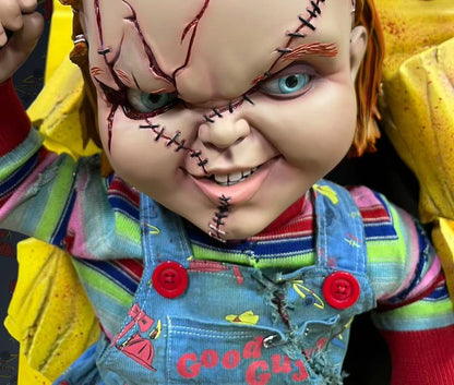 Chucky Wand-Skulptur 1/2 Bride of Chucky 22 x 23 x 38 cm