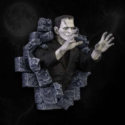 Frankenstein Wandskulptur Classic Horror Edition Lifesize 94 cm