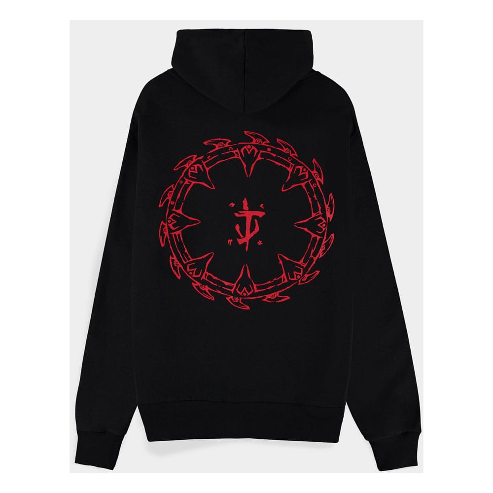 Doom Hoodie Doom Zipper Symbol Größe M