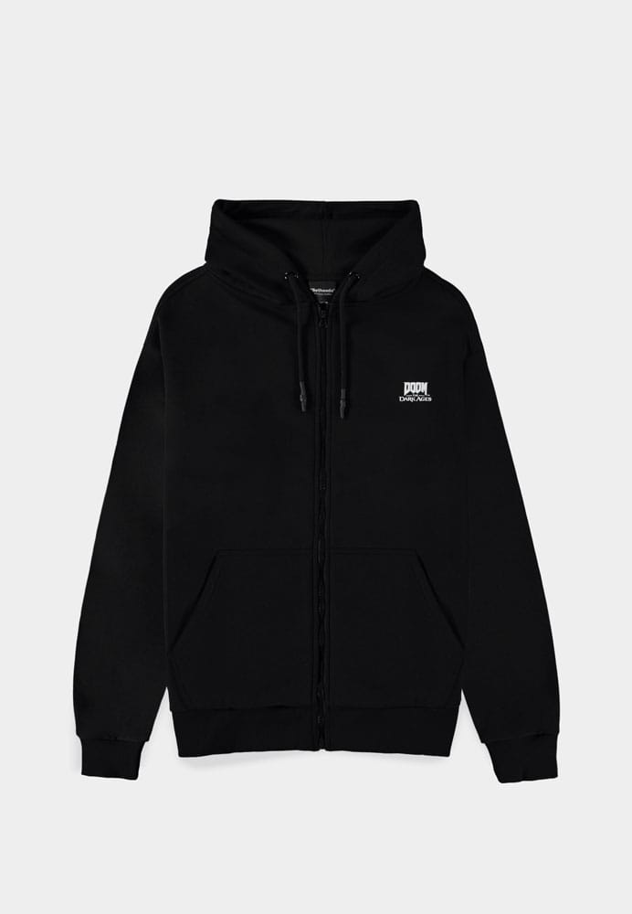 Doom Hoodie Doom Zipper Symbol Größe M