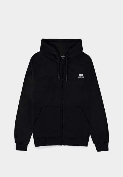 Doom Hoodie Doom Zipper Symbol Größe M