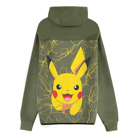 Pokémon Kapuzenpullover mit Reißverschluß Pikachu  Größe S