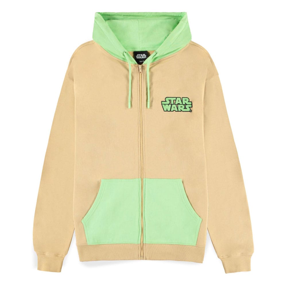 Star Wars The Mandalorian Kapuzenjacke mit Reißverschluß Grogu    Größe M