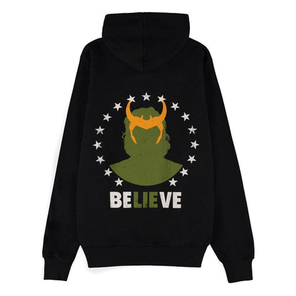 Loki Kapuzenjacke mit Reißverschluß Believe Größe L