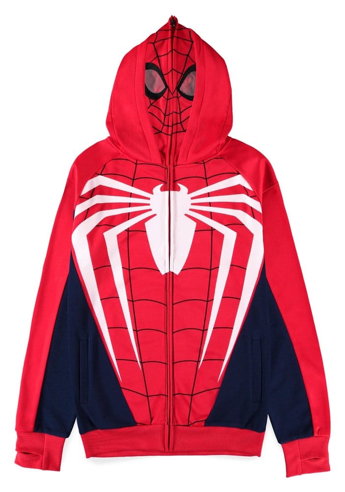 Marvel Kapuzenpullover mit Reißverschluß Spider-Man Größe S