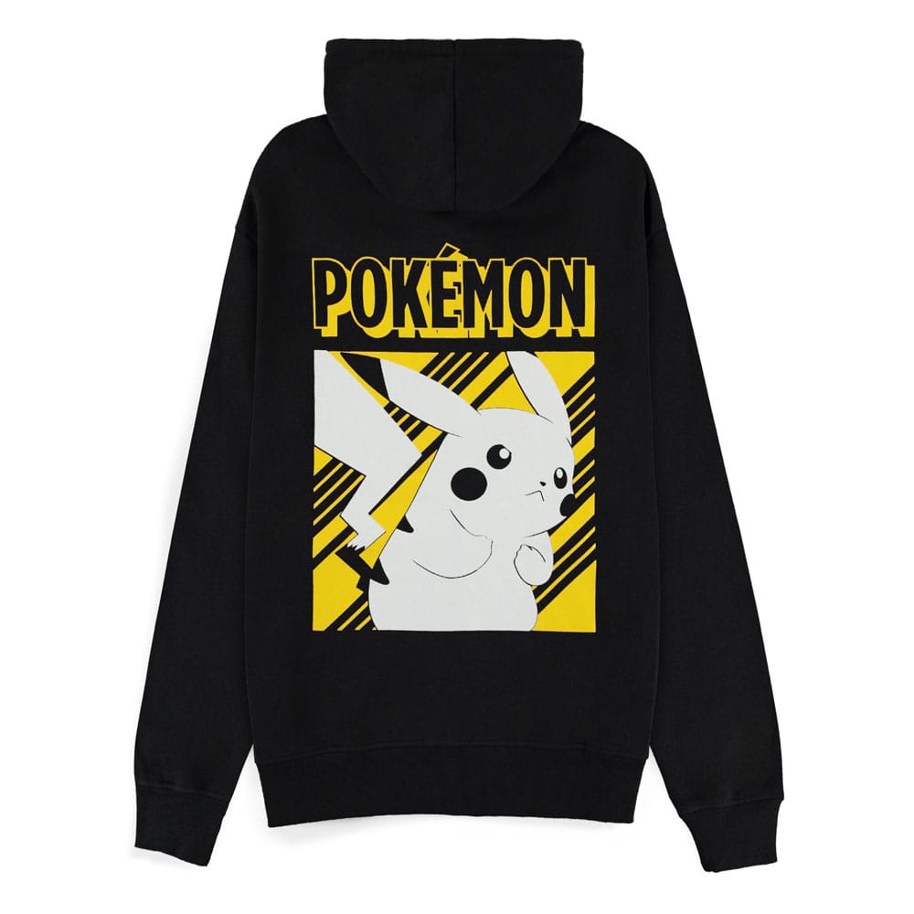 Pokémon Kapuzenpullover mit Reißverschluß Pikachu Größe XL