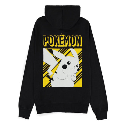 Pokémon Kapuzenpullover mit Reißverschluß Pikachu Größe L