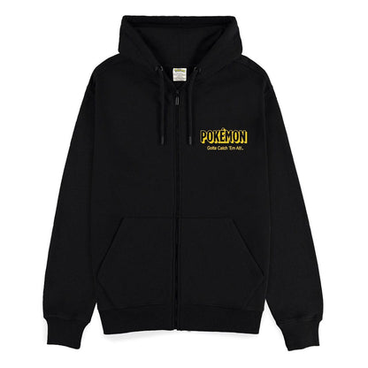Pokémon Kapuzenpullover mit Reißverschluß Pikachu Größe L