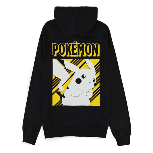 Pokémon Kapuzenpullover mit Reißverschluß Pikachu Größe XL