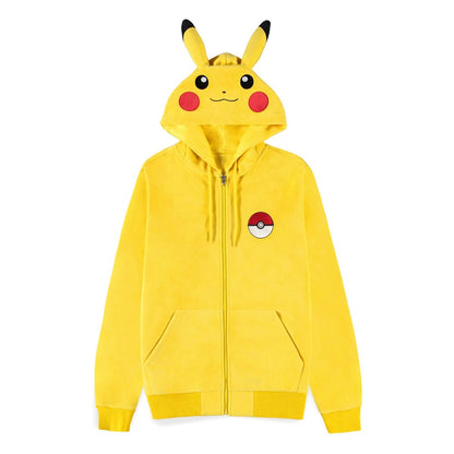 Pokémon Kapuzenjacke mit Reißverschluß Pikachu  Größe M