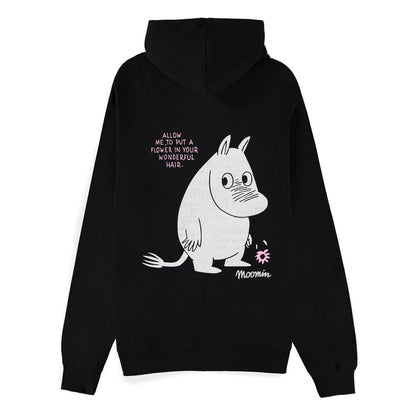 Mumins Kapuzenpullover mit Reißverschluß Flower