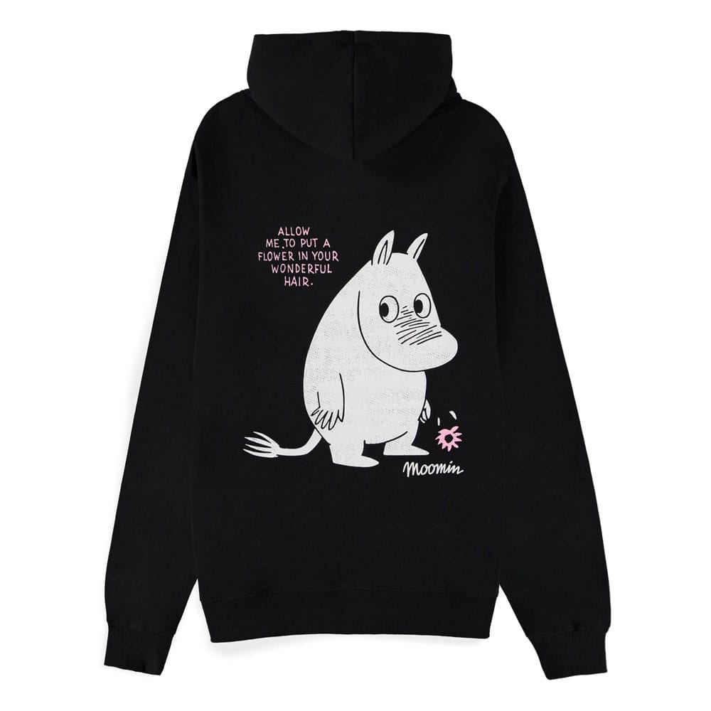 Mumins Kapuzenpullover mit Reißverschluß Flower  Größe S