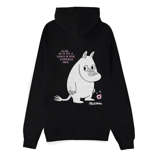 Mumins Kapuzenpullover mit Reißverschluß Flower  Größe S