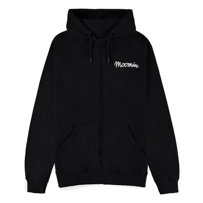Mumins Kapuzenpullover mit Reißverschluß Flower