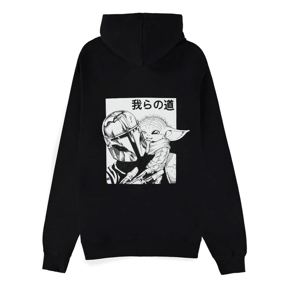 Star Wars The Mandalorian Kapuzenpullover mit Reißverschluß Grogu Größe M