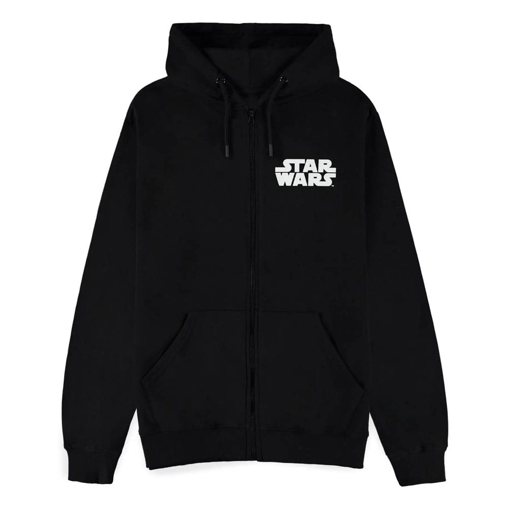 Star Wars The Mandalorian Kapuzenpullover mit Reißverschluß Grogu Größe L