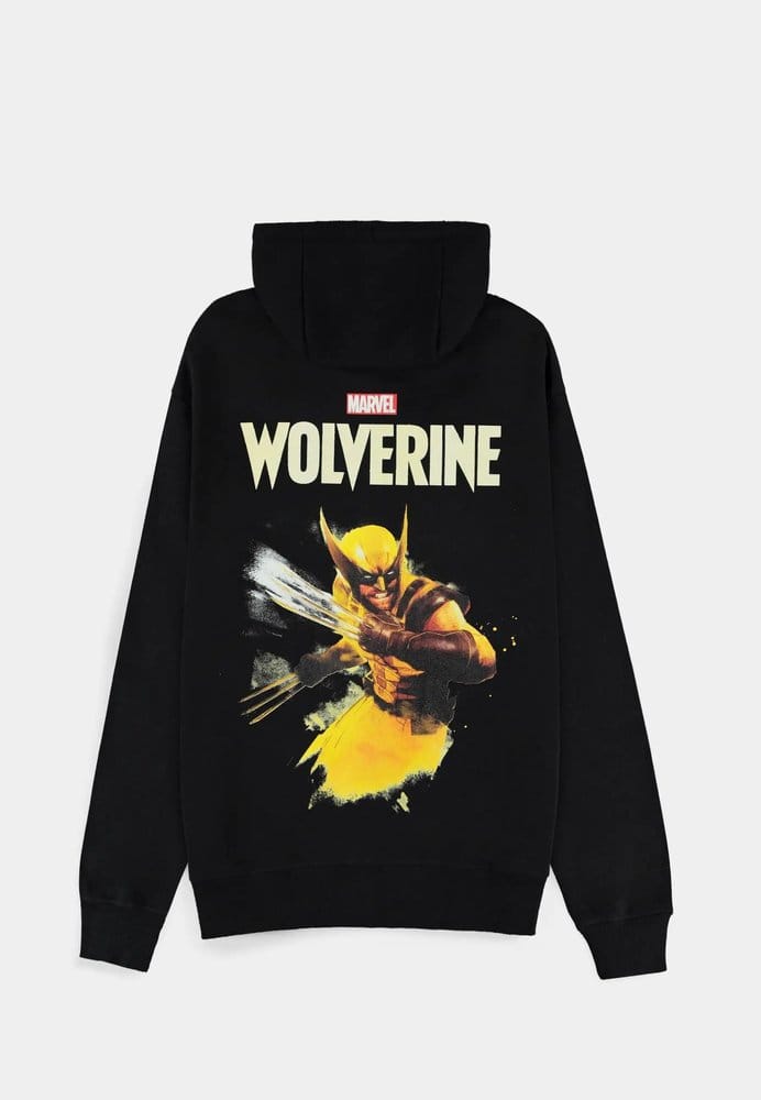 Marvel Kapuzenjacke mit Reißverschluß Wolverine Black Größe S