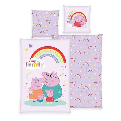Peppa Pig Bettwäsche Ver. 2 135 x 200 cm