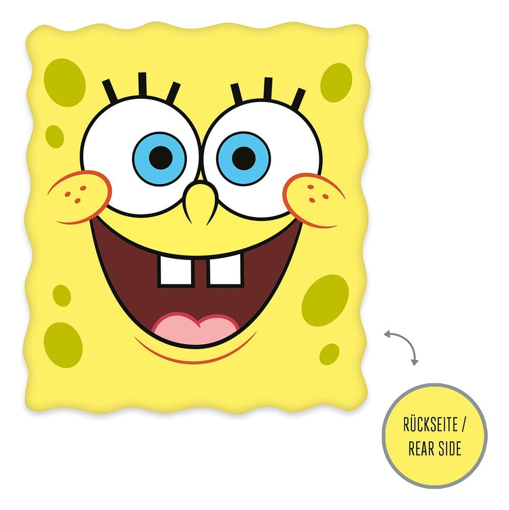 SpongeBob Dekokissen Spongbob Head 27 x 31 cm