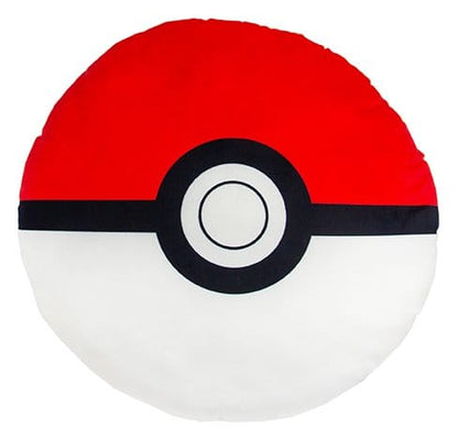 Pokémon Soft Velboa Dekokissen Pokeball 30 x 30 cm