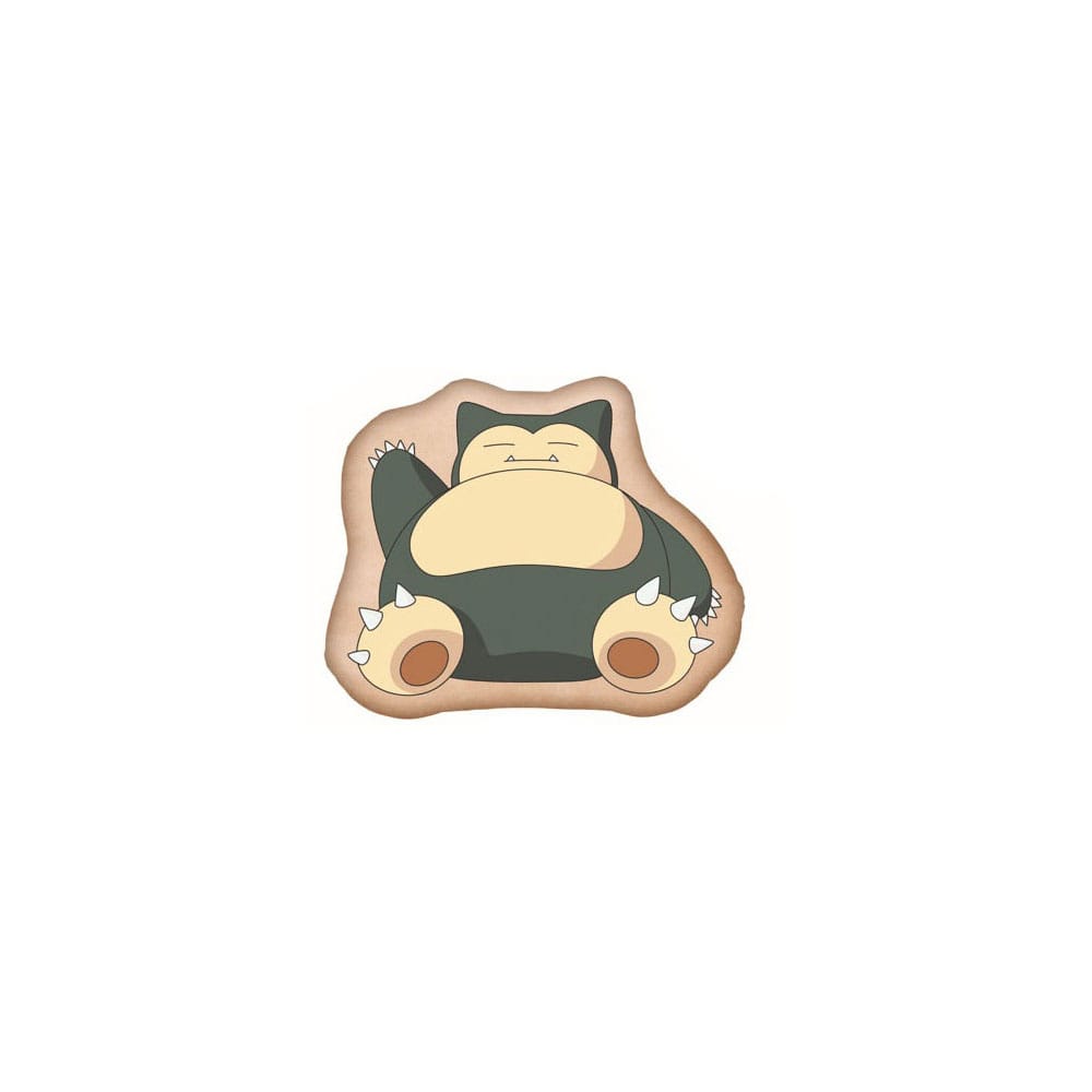 Pokemon Dekokissen Relaxo braun 36 cm