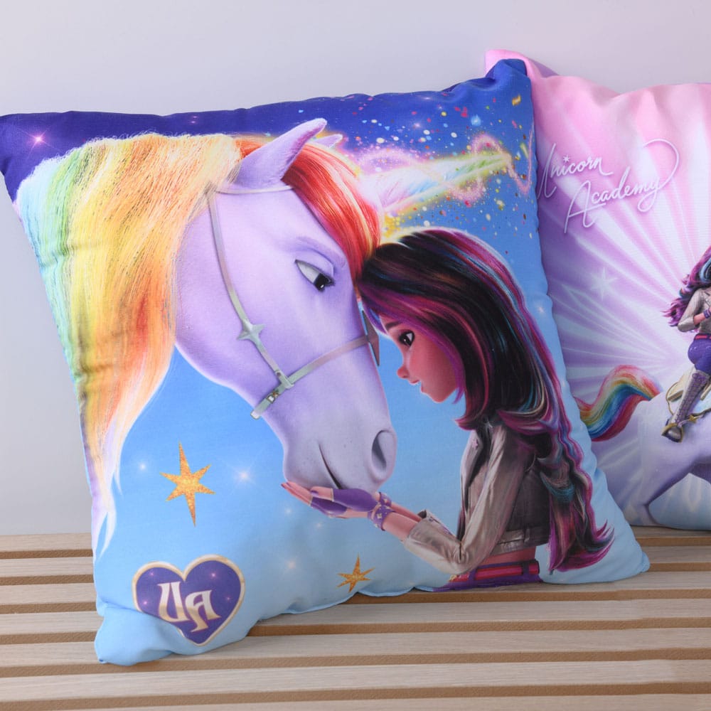 Unicorn Academy Dekokissen Magic 40 x 40 cm Sortiment (15)