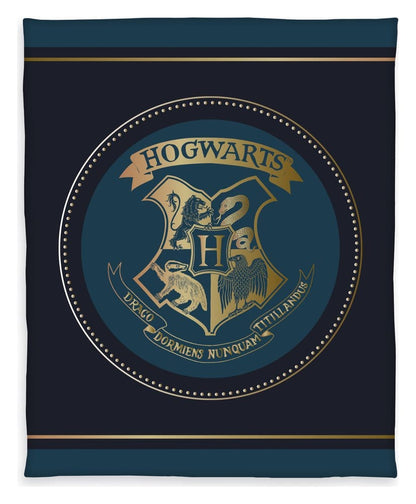Harry Potter Fleecedecke Hogwarts Crest 130 x 160 cm