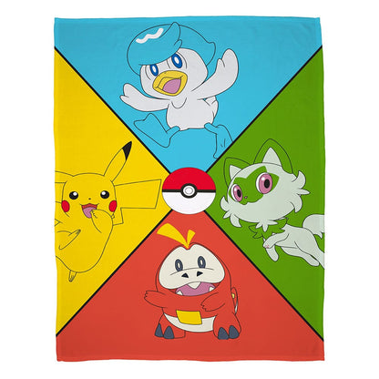 Pokemon Decke 4 Colours 130 x 170 cm