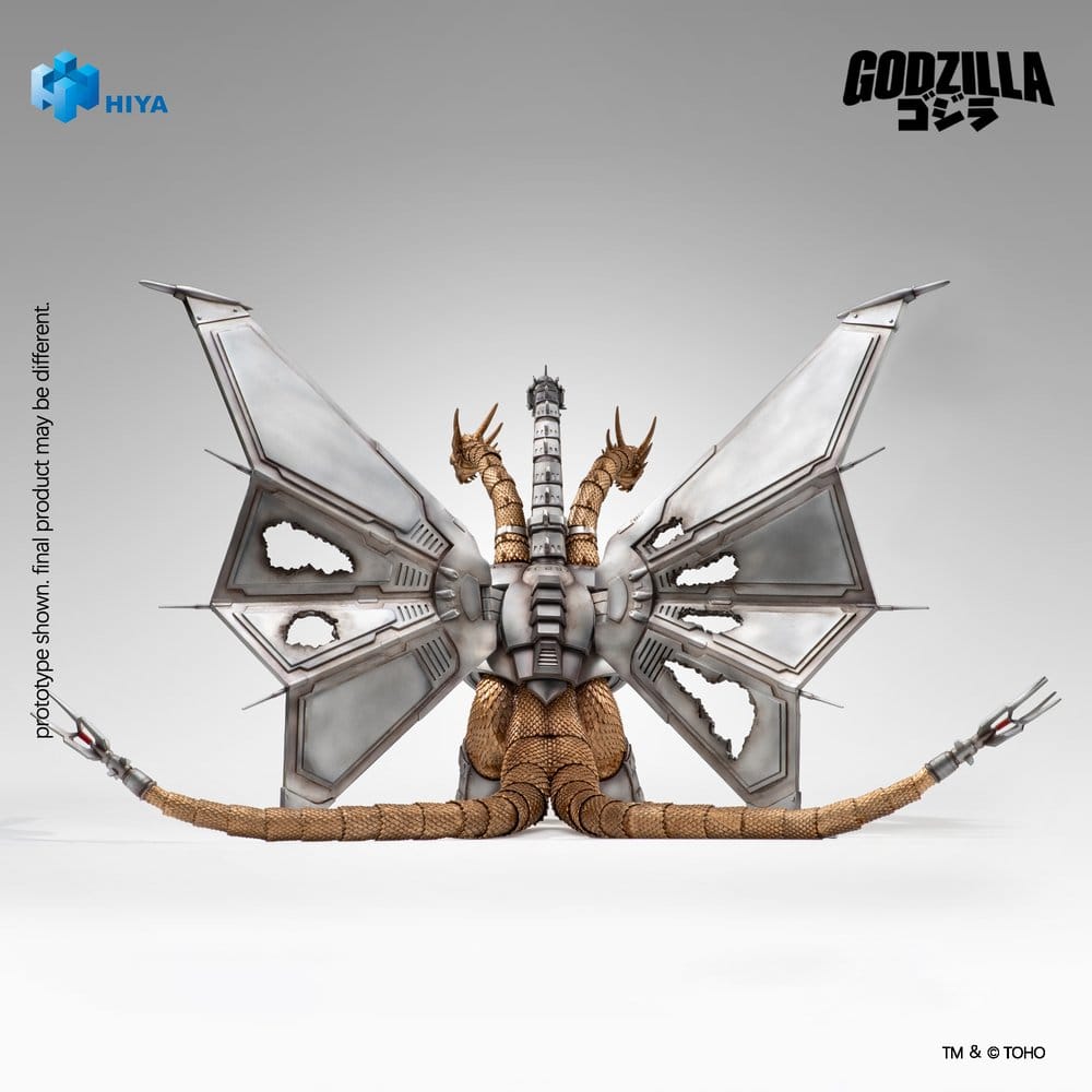 Godzilla vs. King Ghidorah Exquisite Basic Actionfigur Battle Damaged Mecha King Ghidorah 33 cm