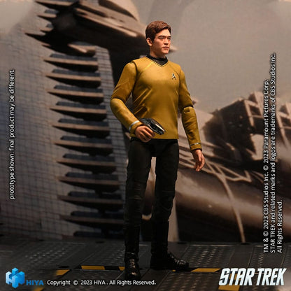 Star Trek Exquisite Mini Actionfigur 1/18 Star Trek 2009 Sulu 10 cm