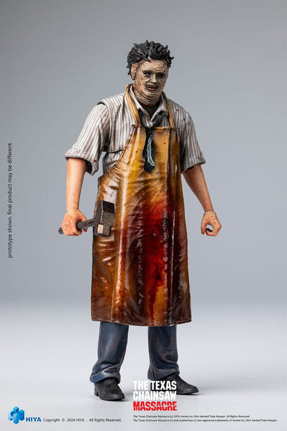 Texas Chainsaw Massacre (1974) Exquisite Mini Actionfigur 1/18 LeatherFace - Killing Mask 11 cm