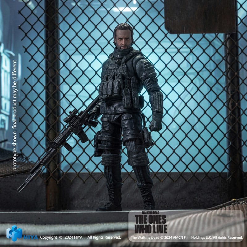 The Walking Dead: The Ones Who Lived Exquisite Mini Actionfigur 1/18 Rick Grimes 11 cm
