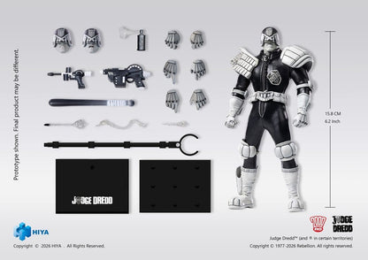 Judge Dredd Exquisite Super Actionfigur 1/12 Judge Dredd Black & White Ver. 15 cm