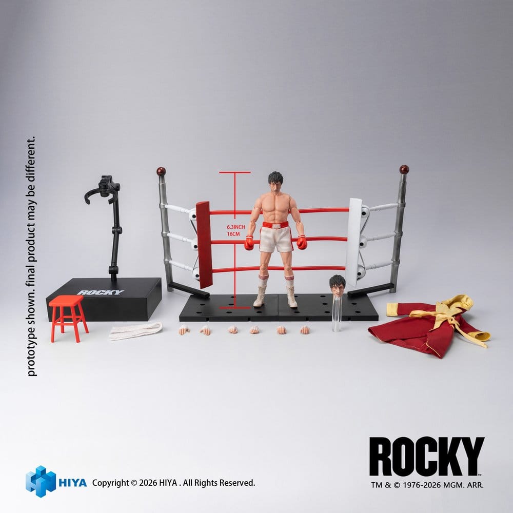 Rocky I Exquisite Super Actionfigur 1/12 Rocky 16 cm