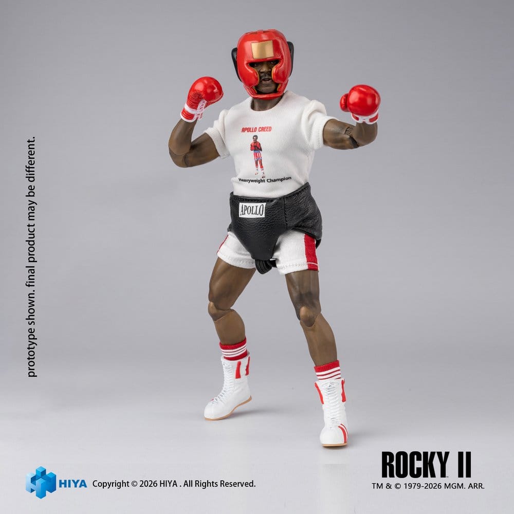 Rocky II Exquisite Super Actionfigur 1/12 Apollo 16 cm