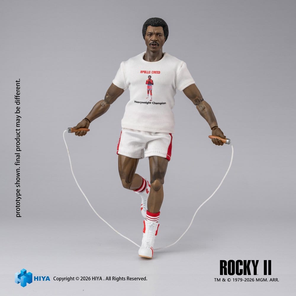 Rocky II Exquisite Super Actionfigur 1/12 Apollo 16 cm